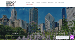 Desktop Screenshot of chicagorealestateinstitute.com